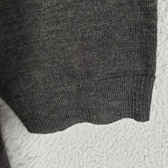 Eileen Fisher Open Front Cardigan Merino Wool Women’s Size XL Gray LS - Picture 4 of 8